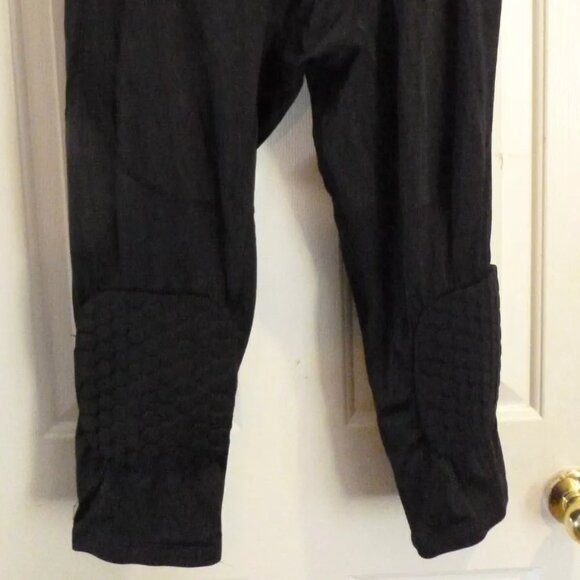 READY PARD Honeycomb Knee Pad Padded Compression Pants Size Men's XXL 2XL Black - Picture 7 of 8